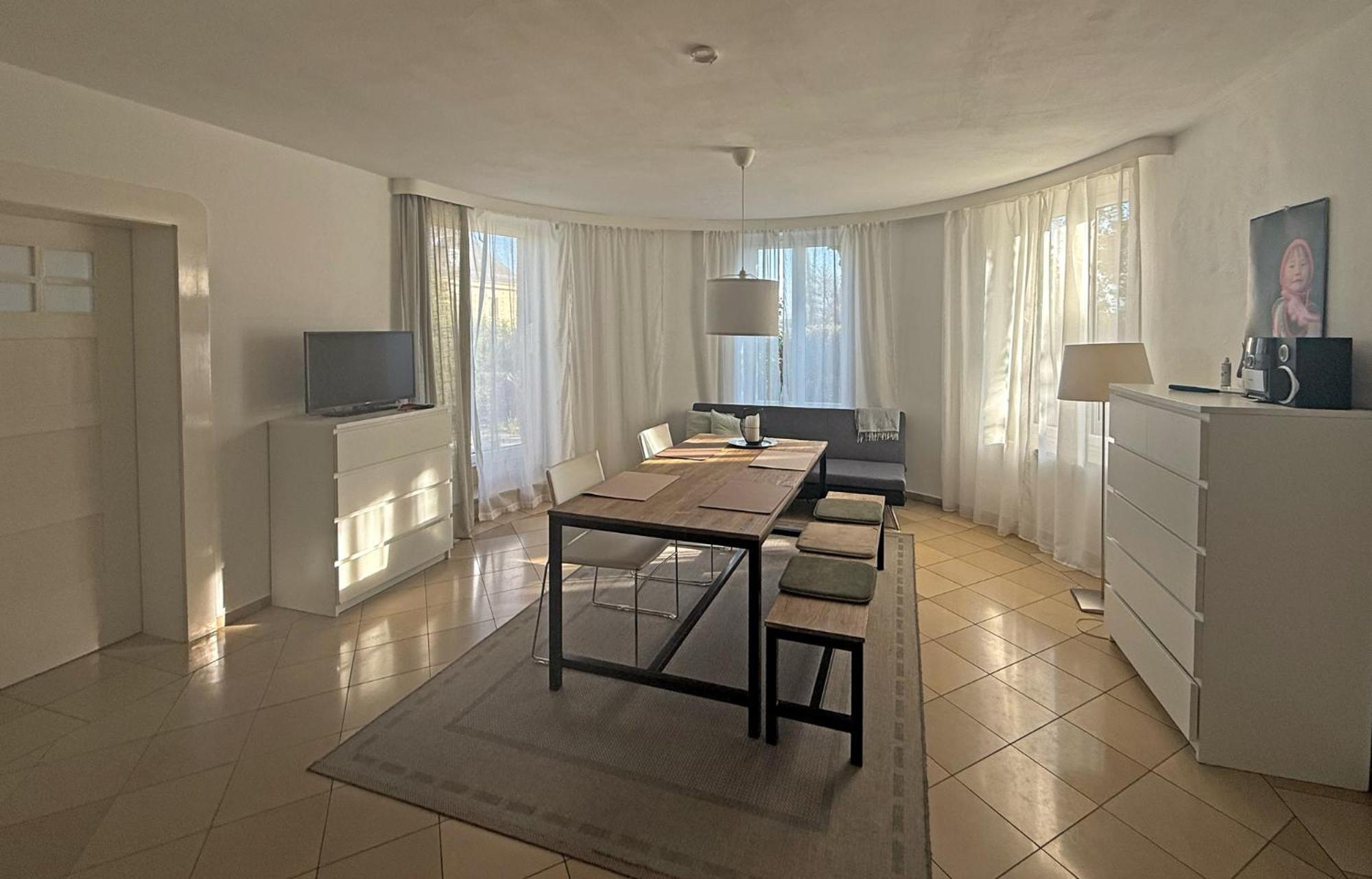 Paterre Wohnung In Der Rosa Villa Selb Dış mekan fotoğraf