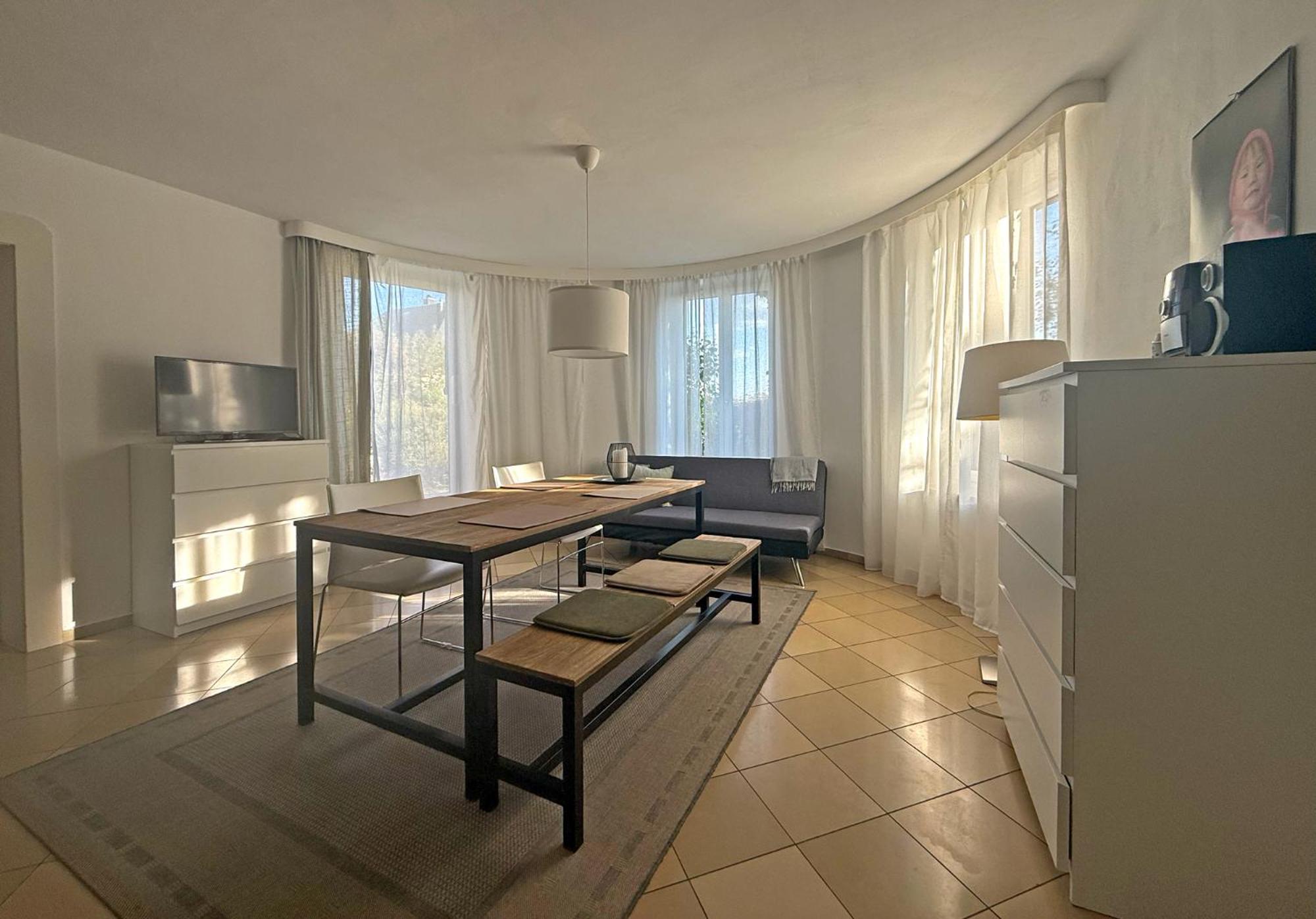 Paterre Wohnung In Der Rosa Villa Selb Dış mekan fotoğraf